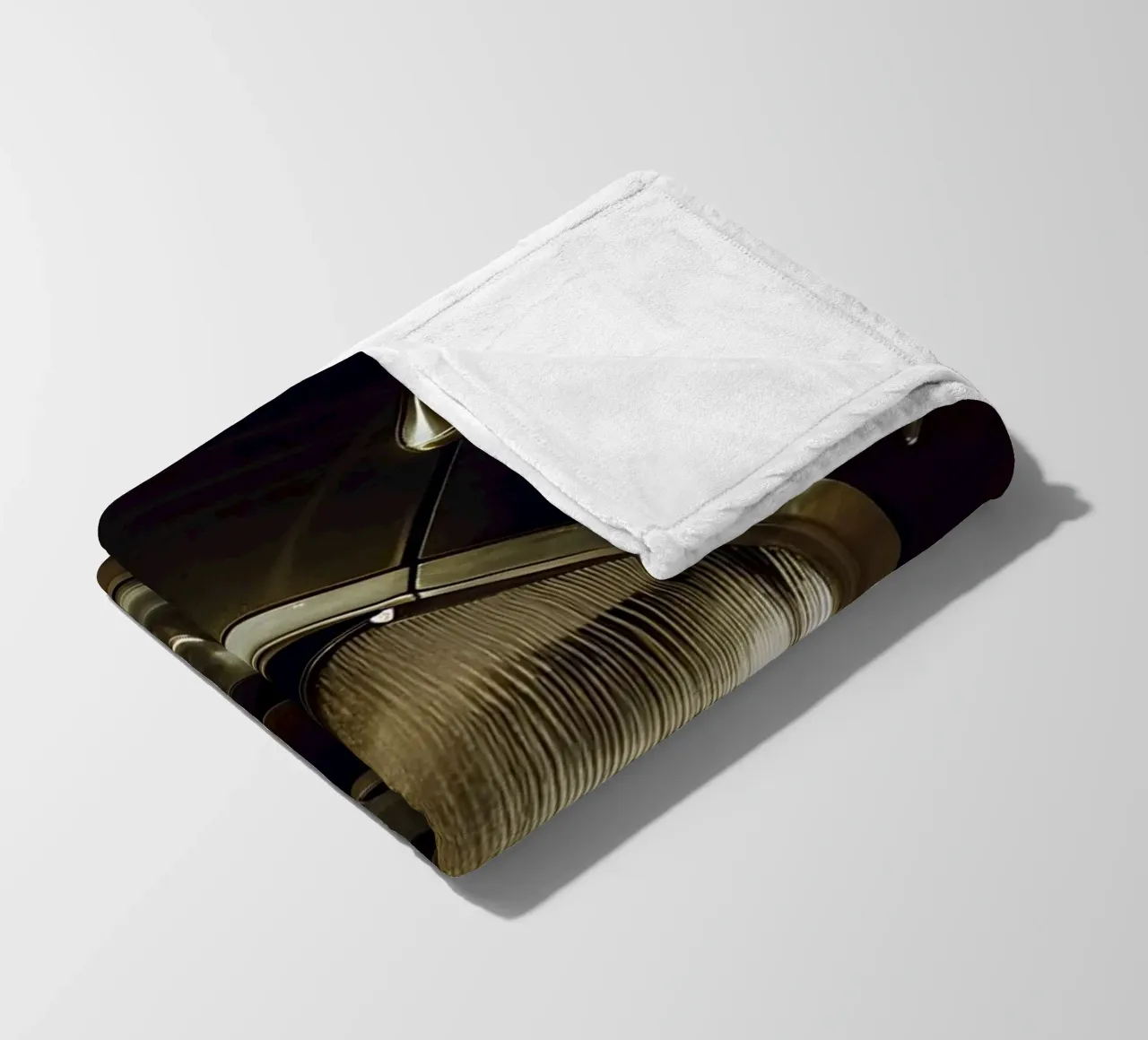 Antike Oldtimer Fleecedecke von CAR EDITION