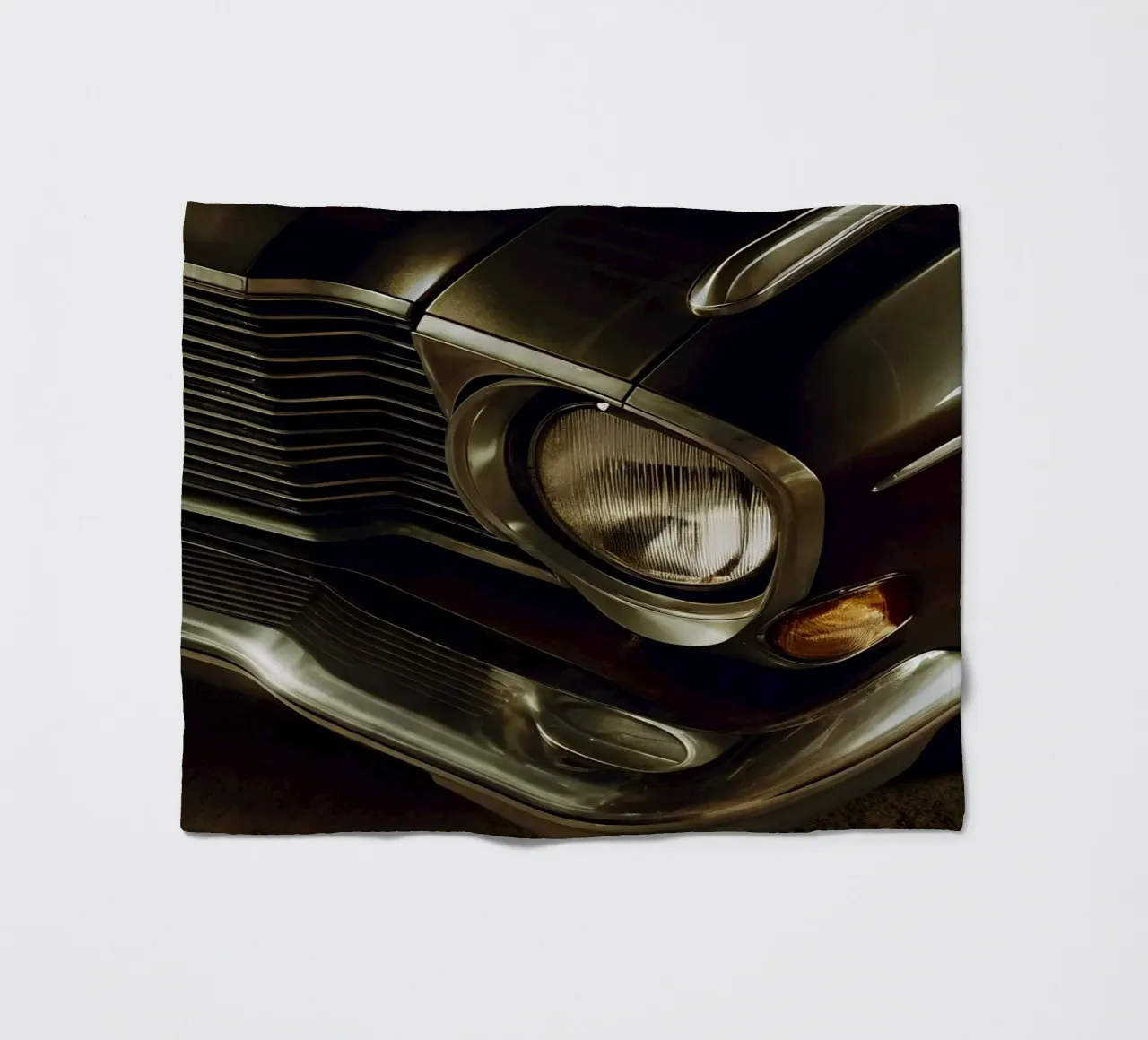 Antike Oldtimer Fleecedecke von CAR EDITION