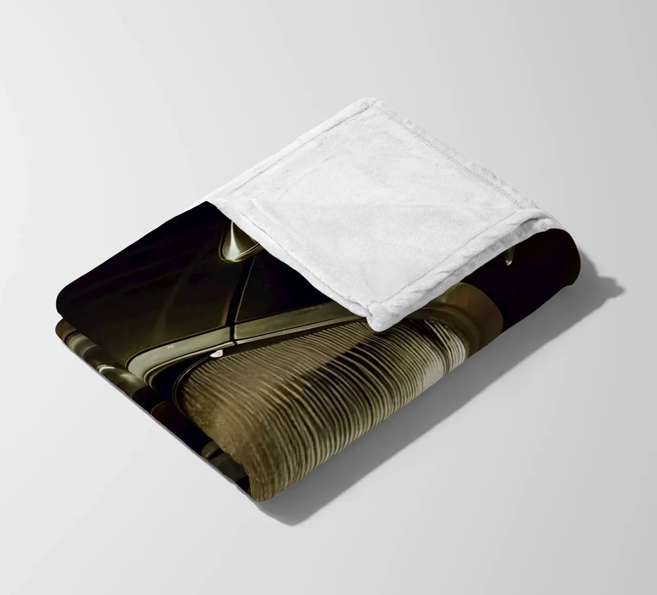 Antike Oldtimer Fleecedecke von CAR EDITION