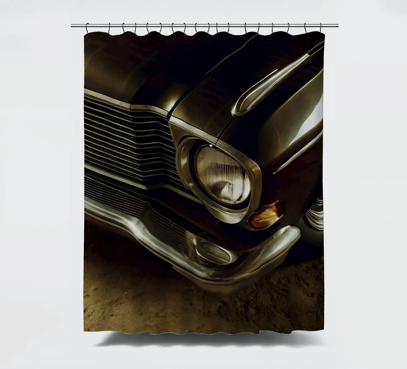 Antike Oldtimer Duschvorhang von CAR EDITION