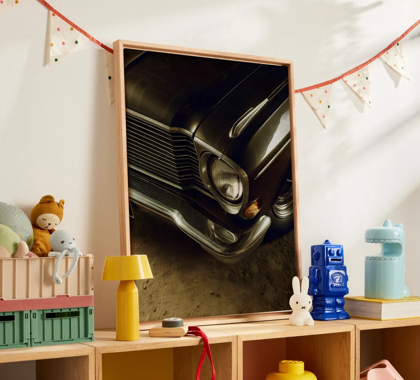 Antike Oldtimer Leinwand von CAR EDITION