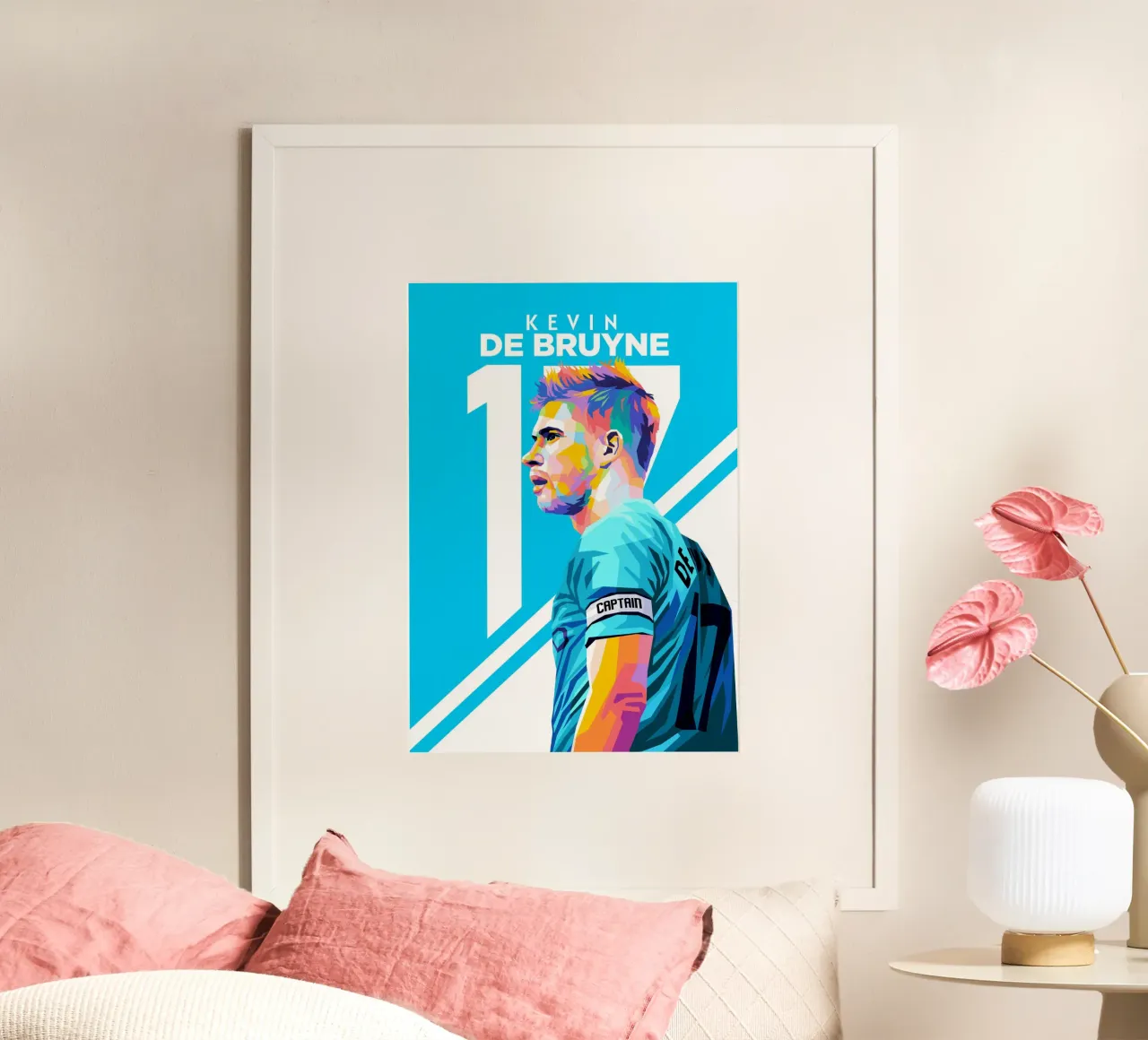 Kevin De Bruyne carta hahnemühle da WPAP MALANG
