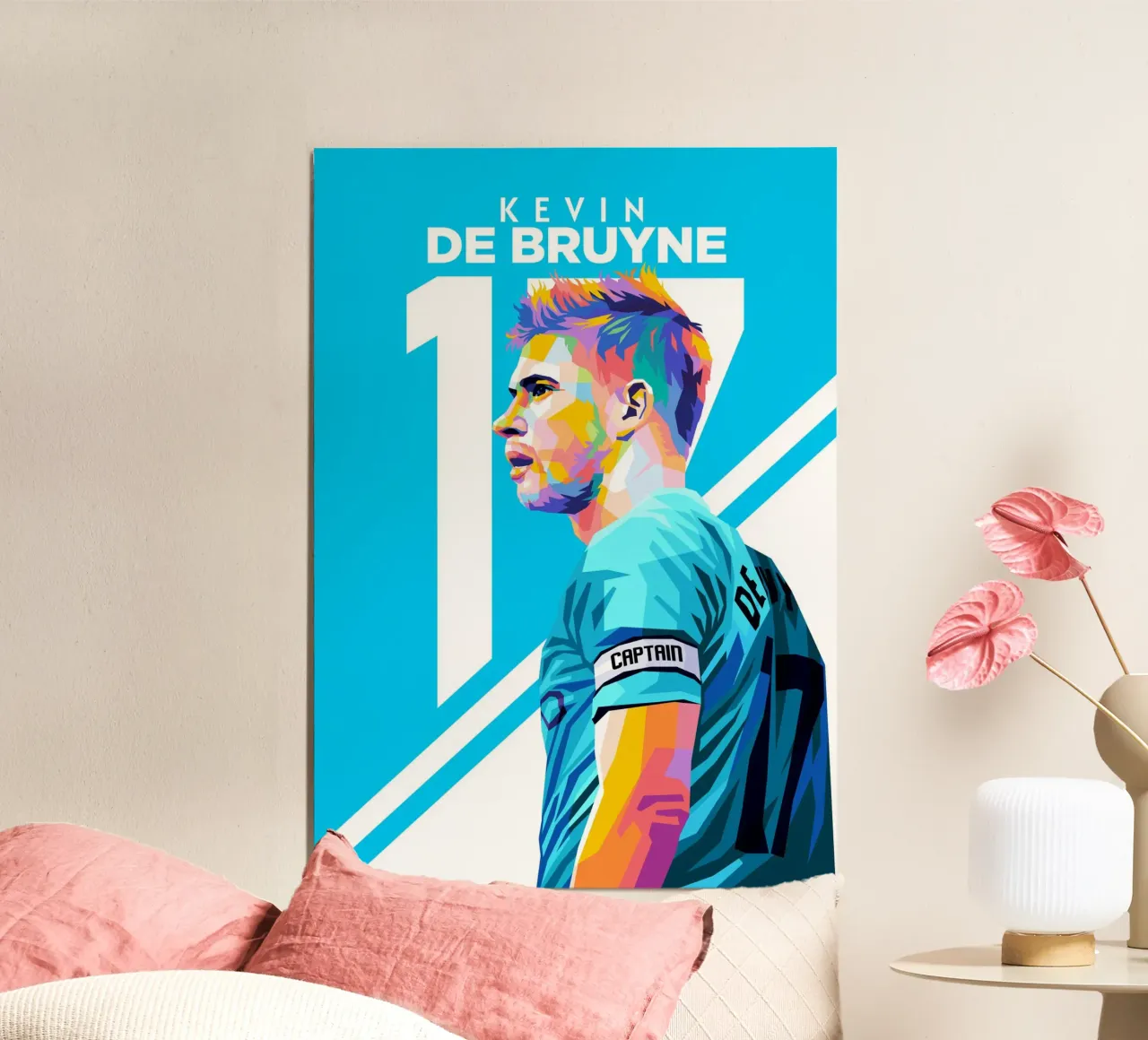 Kevin De Bruyne carta hahnemühle da WPAP MALANG