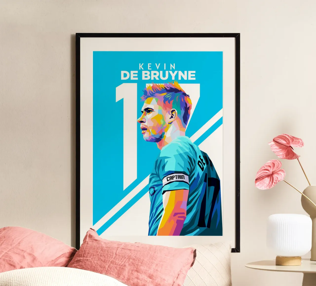 Kevin De Bruyne carta hahnemühle da WPAP MALANG