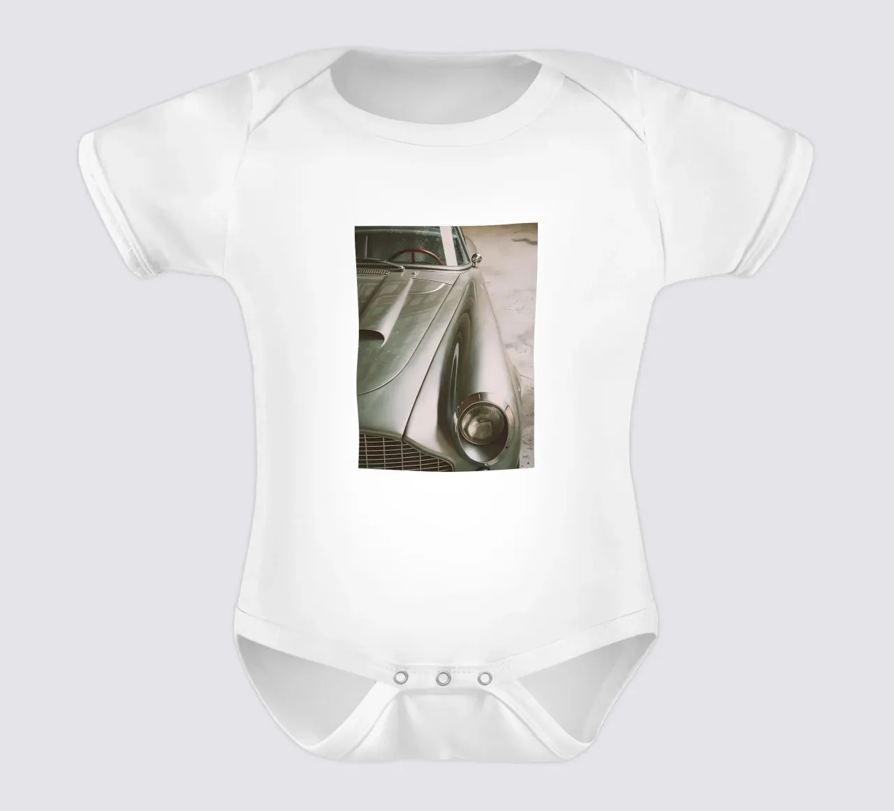 Auto d'epoca body neonato maniche corte da CAR EDITION