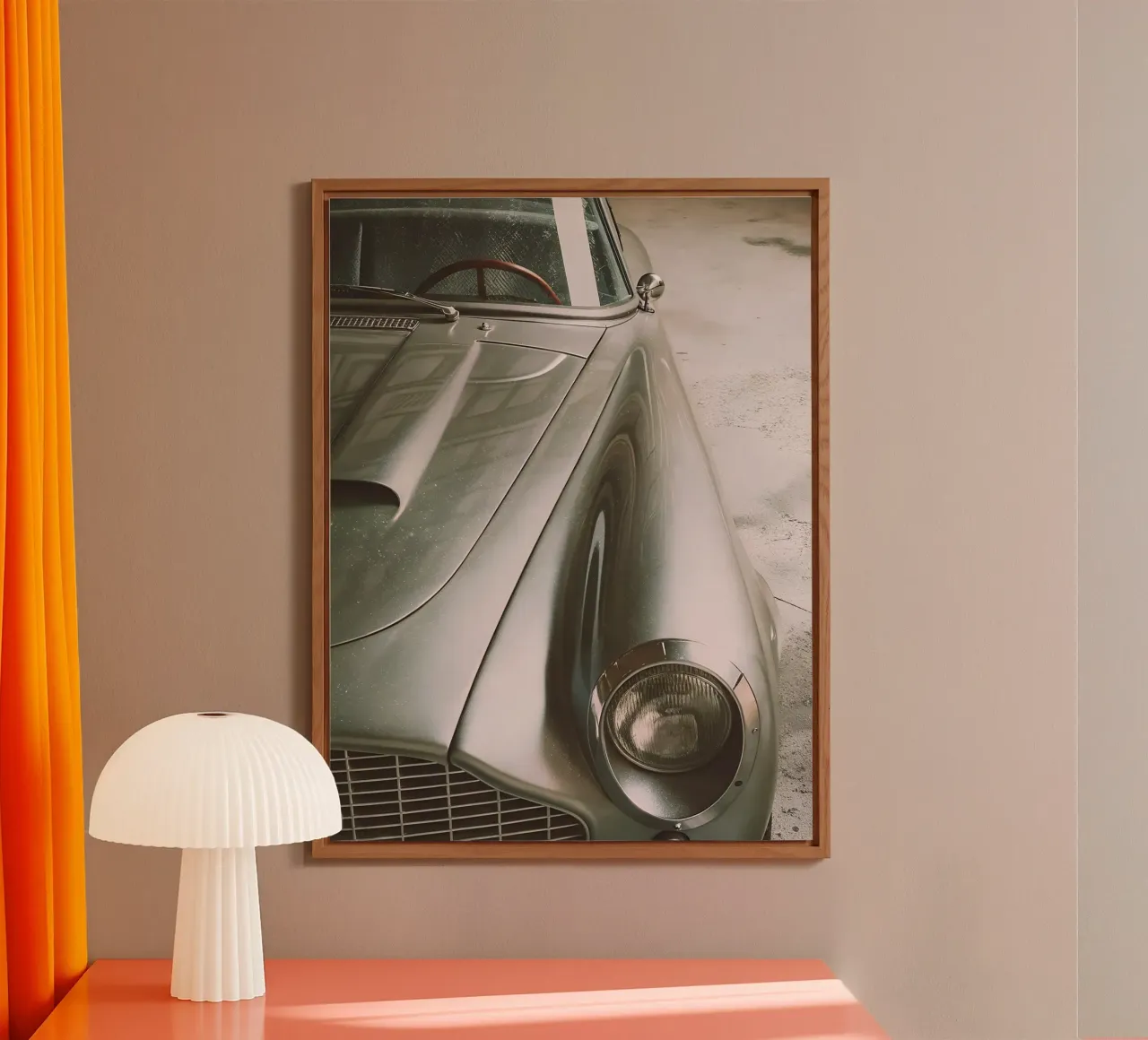 Auto d'epoca alluminio dibond da CAR EDITION
