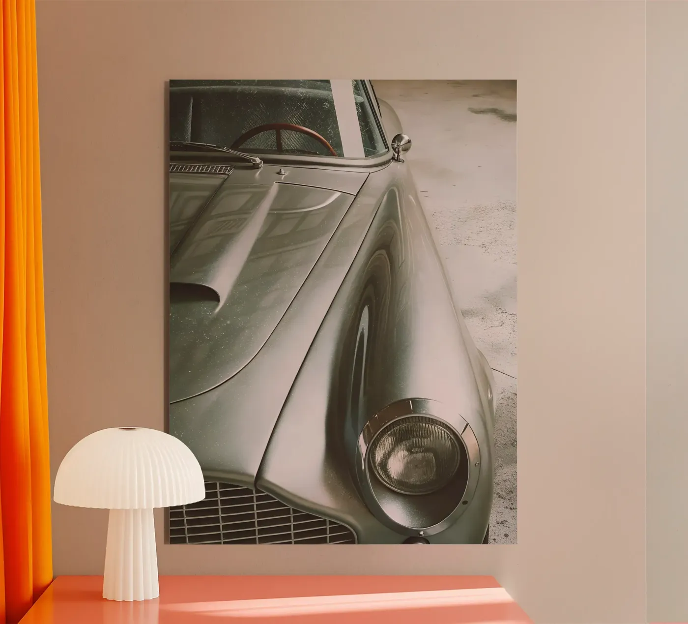 Auto d'epoca alluminio dibond da CAR EDITION
