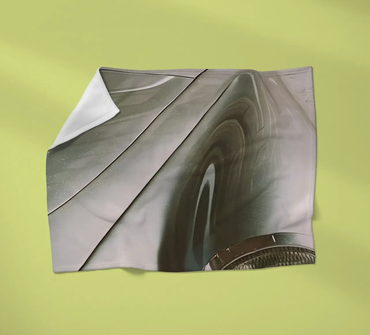 Antike Oldtimer Fleecedecke von CAR EDITION