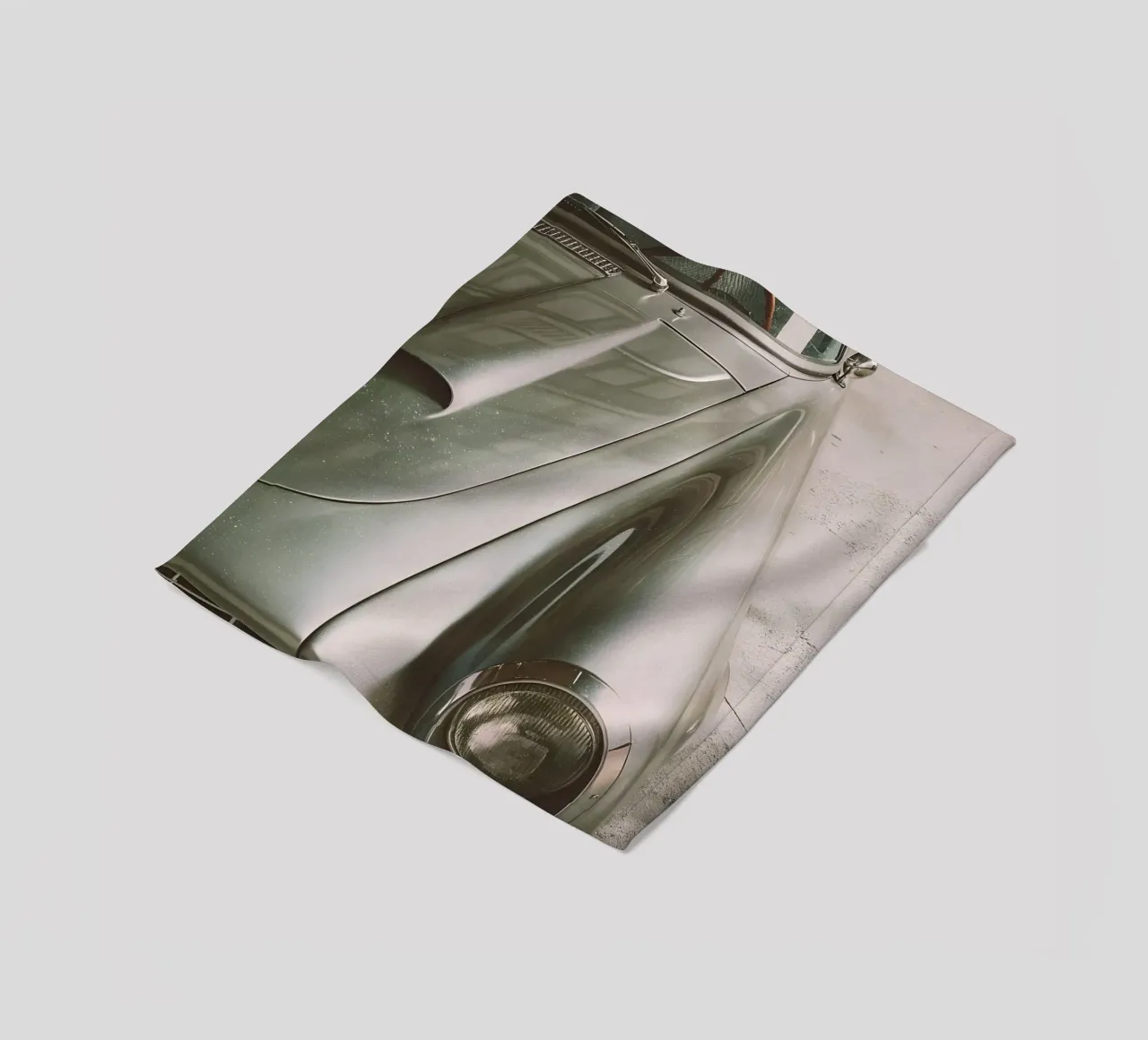 Antike Oldtimer Fleecedecke von CAR EDITION