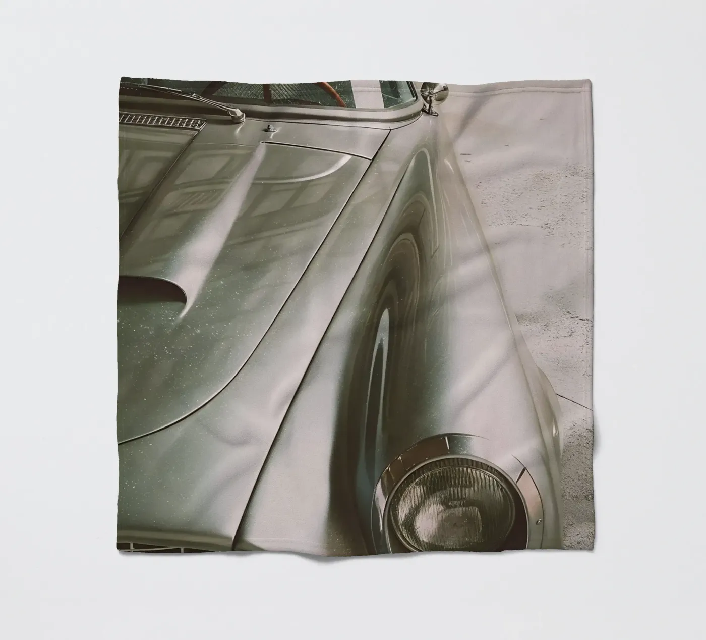 Antike Oldtimer Fleecedecke von CAR EDITION
