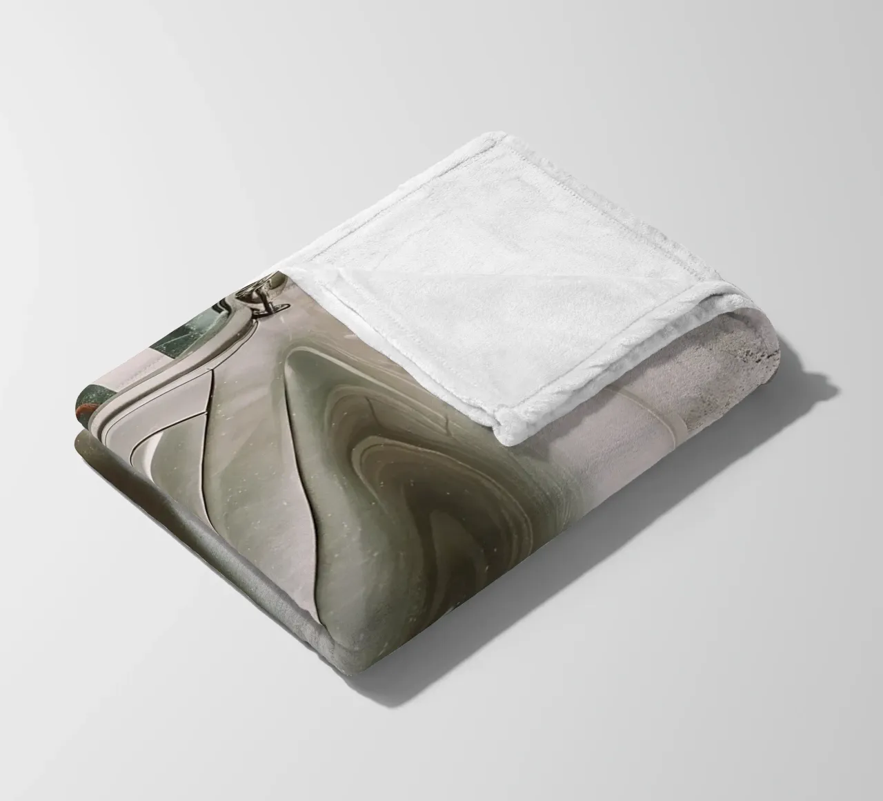 Antike Oldtimer Fleecedecke von CAR EDITION