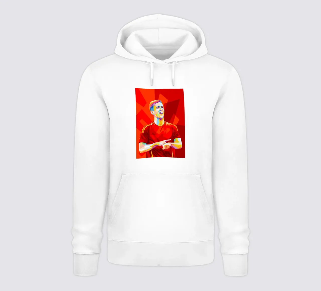 Dani Olmo Spain felpa con cappuccio da WPAP MALANG