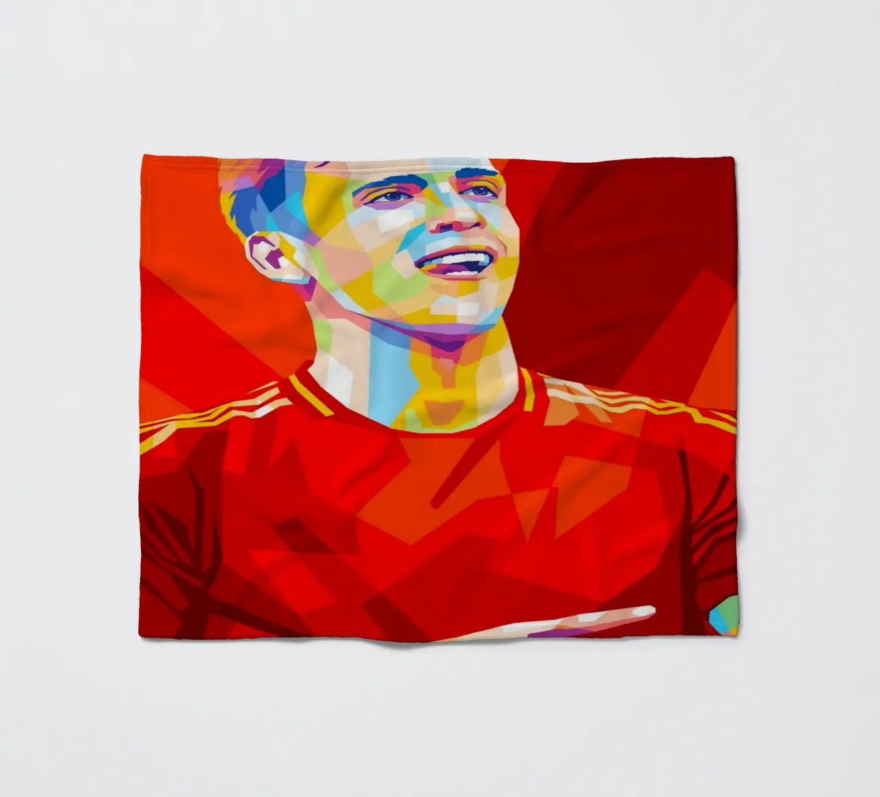Dani Olmo Spain coperta in pile da WPAP MALANG