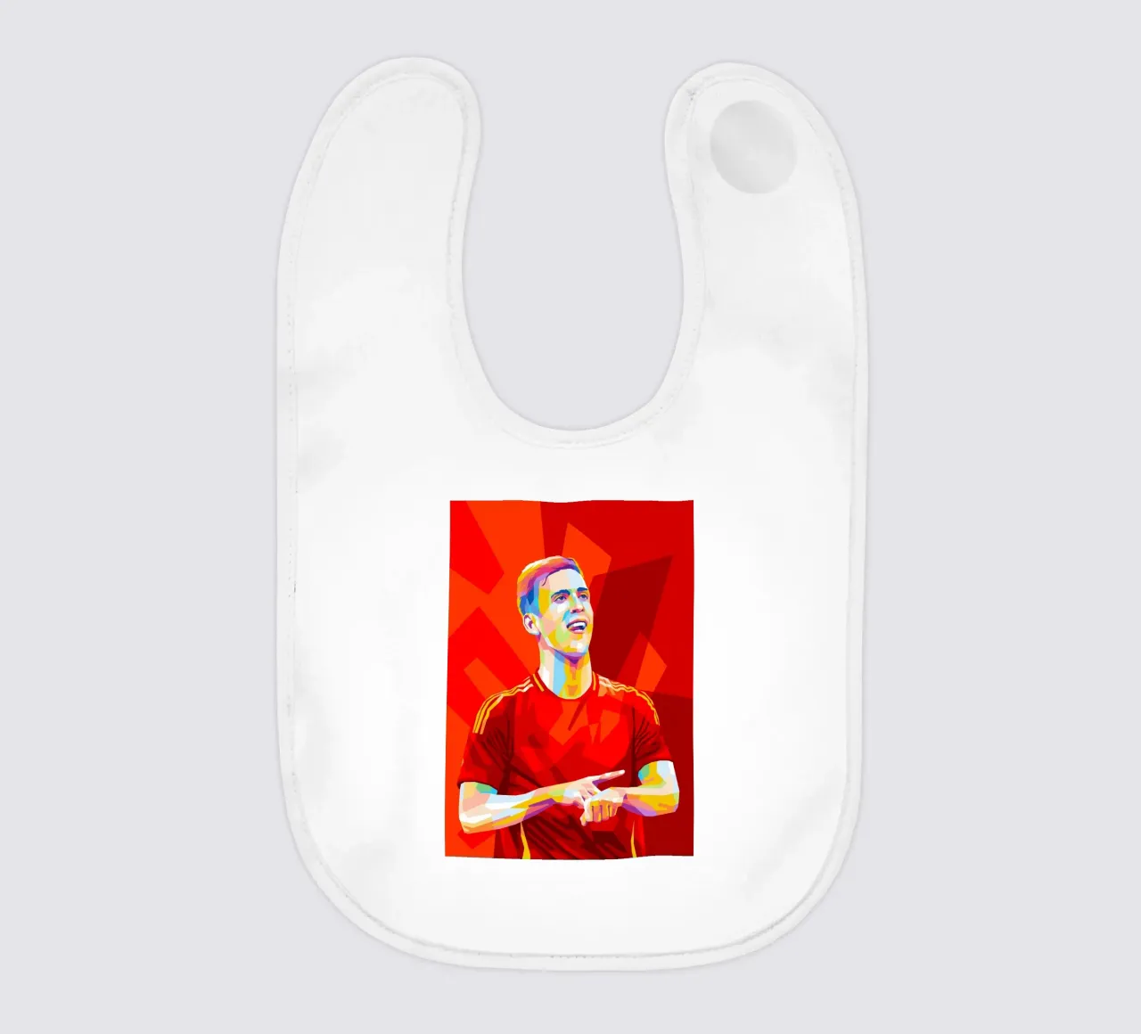 Dani Olmo Spain bavaglino da WPAP MALANG