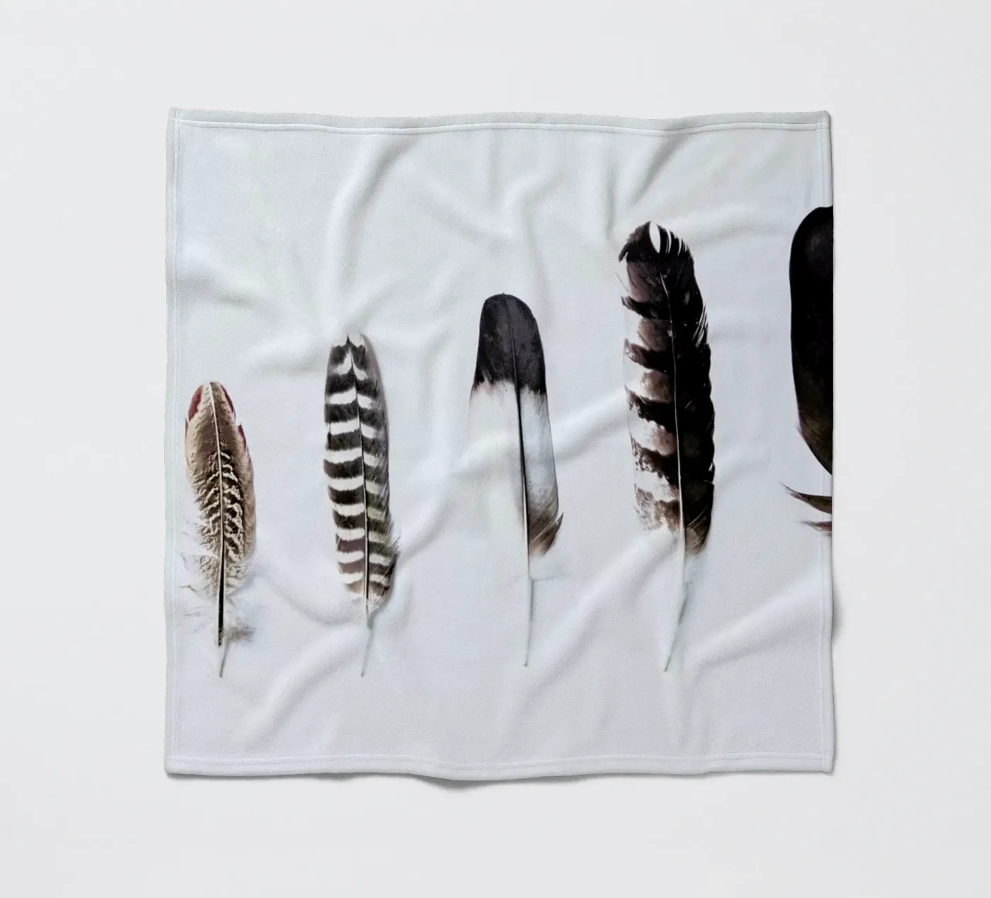 Feathers fleecedeken van Victoria Frost