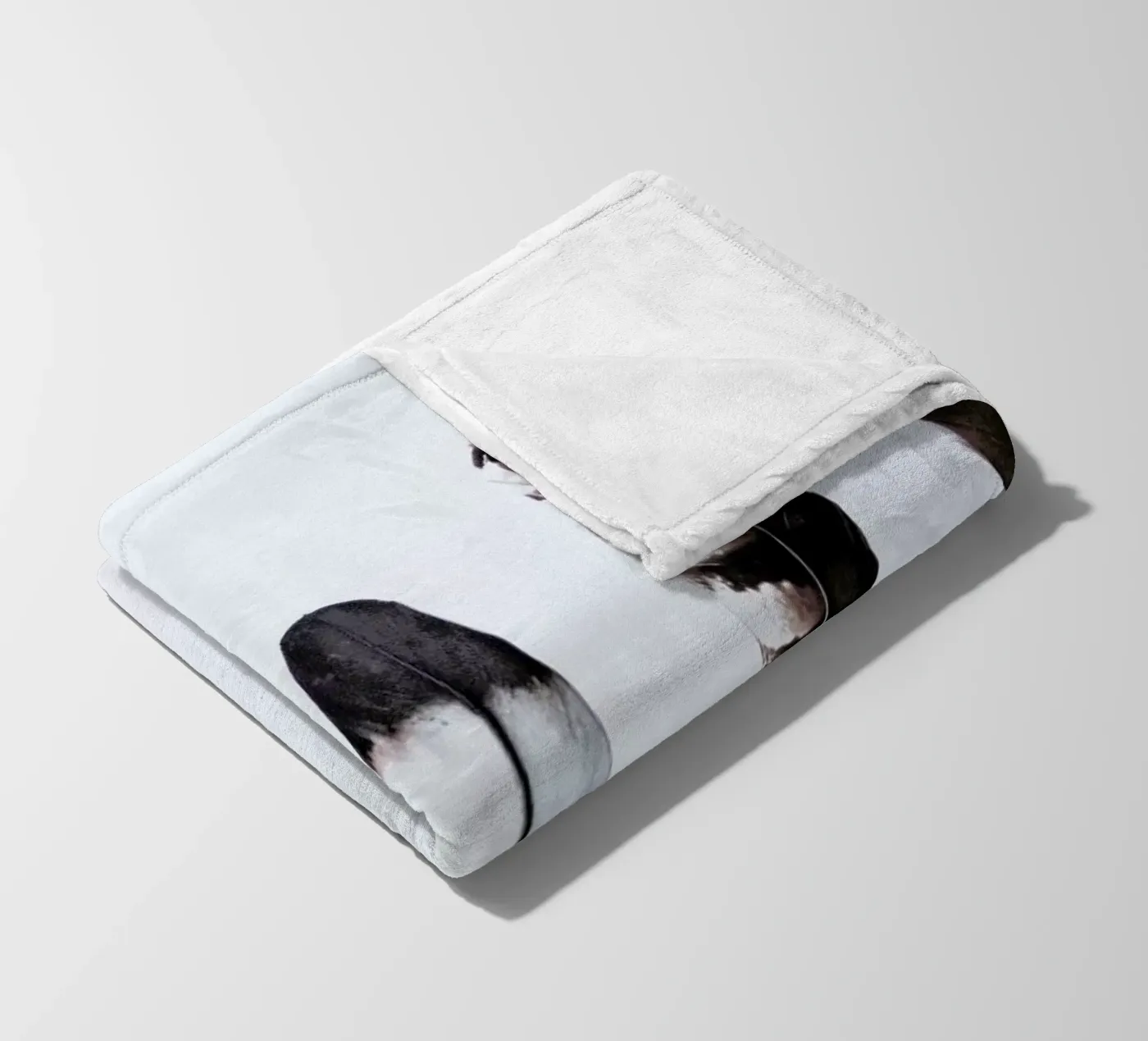 Feathers fleece blanket by Victoria Frost