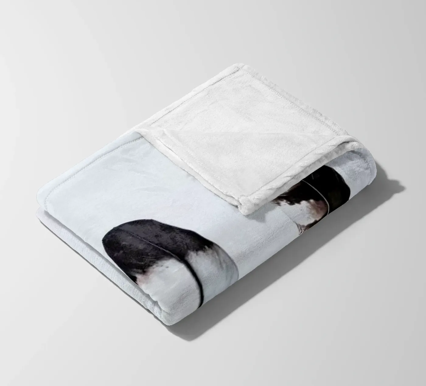 Feathers fleece blanket by Victoria Frost