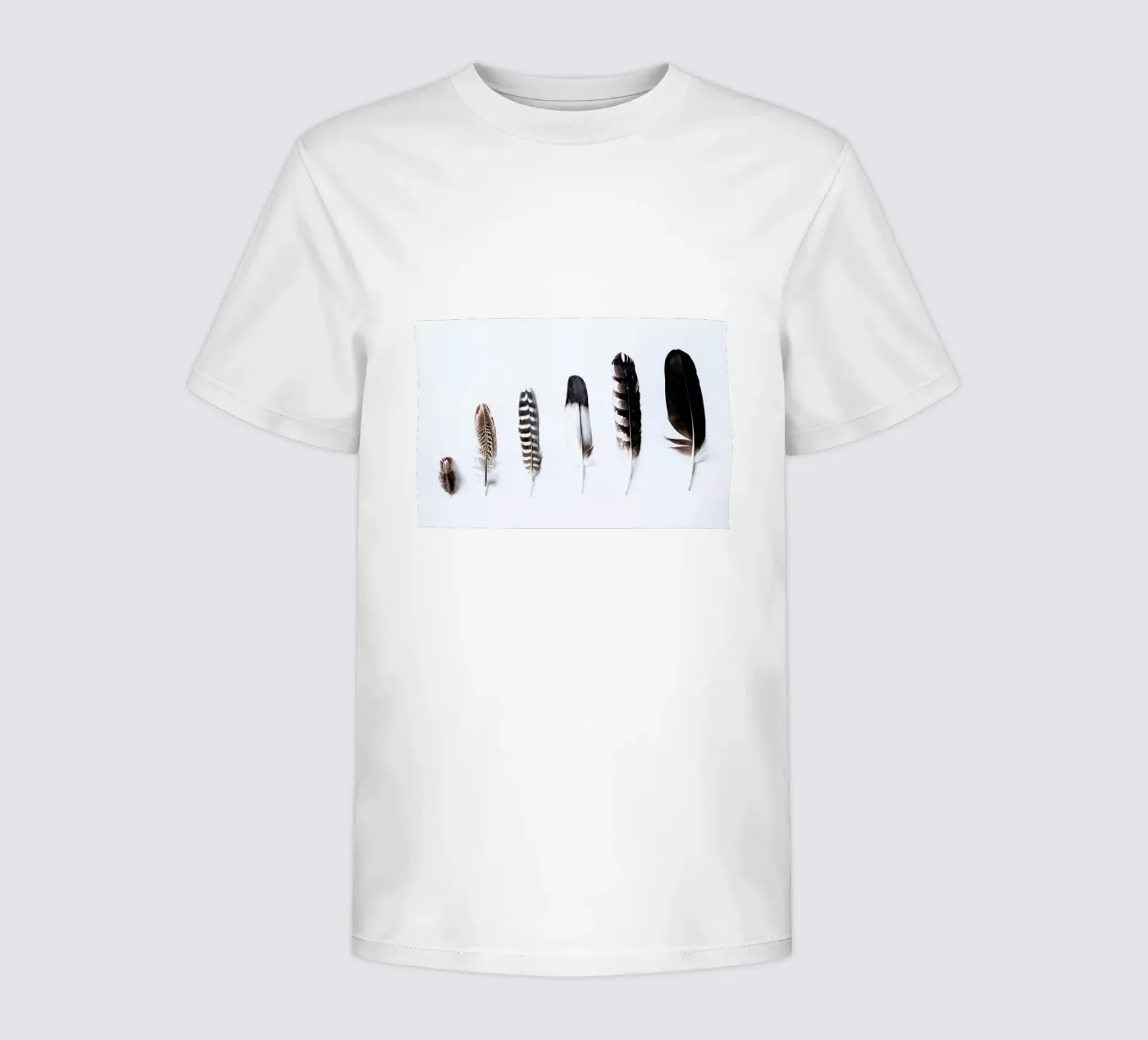 Feathers t-shirt bambini da Victoria Frost