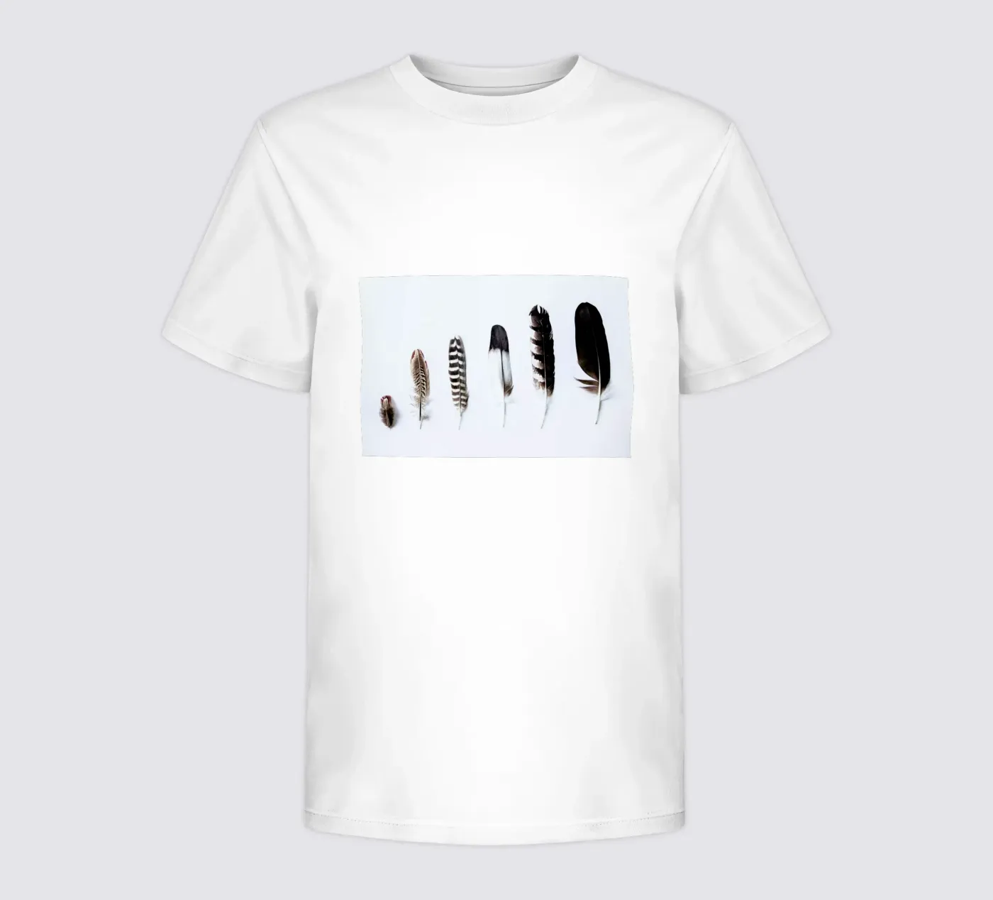 Feathers t-shirt bambini da Victoria Frost