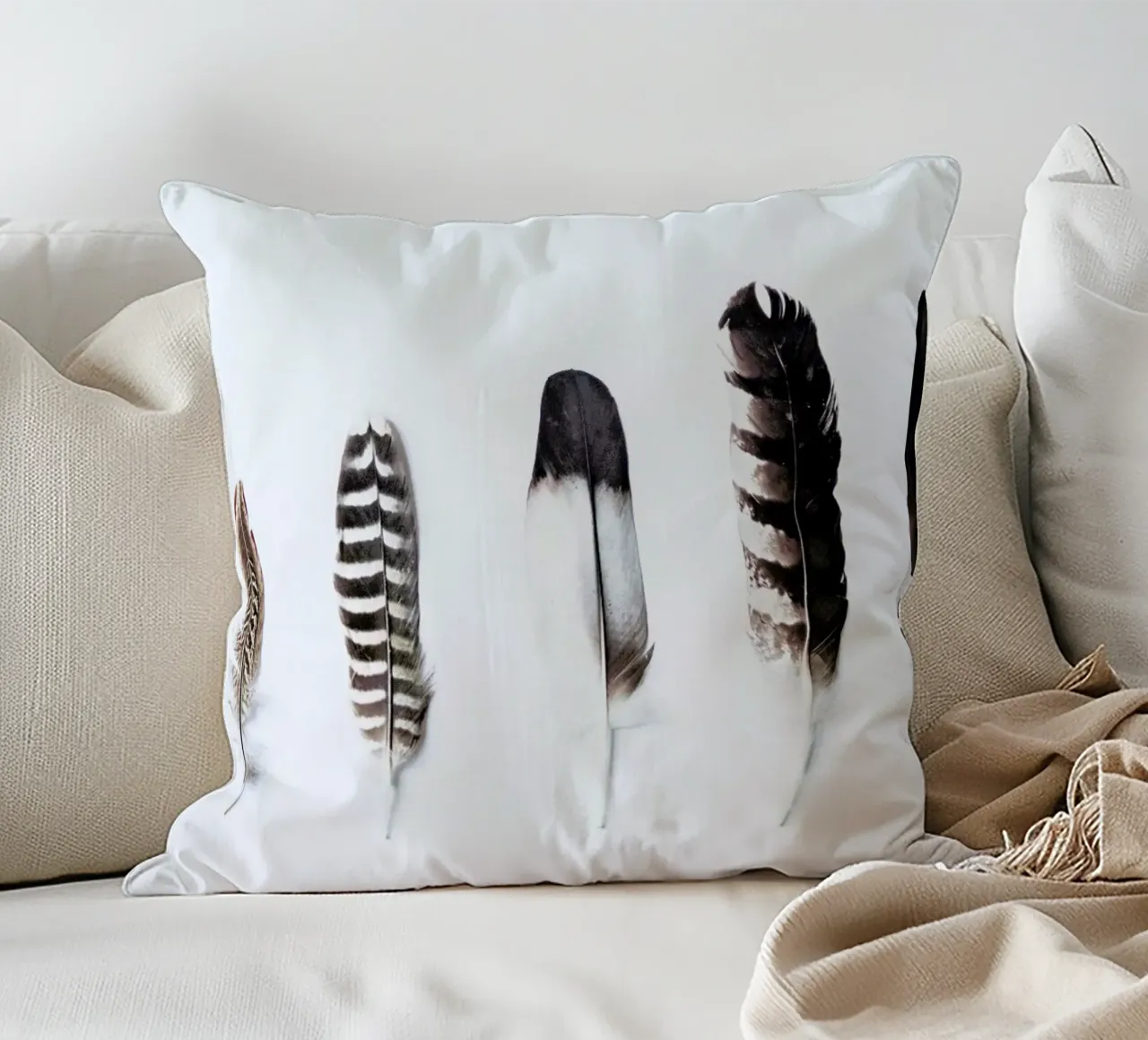 Feathers cuscino da Victoria Frost