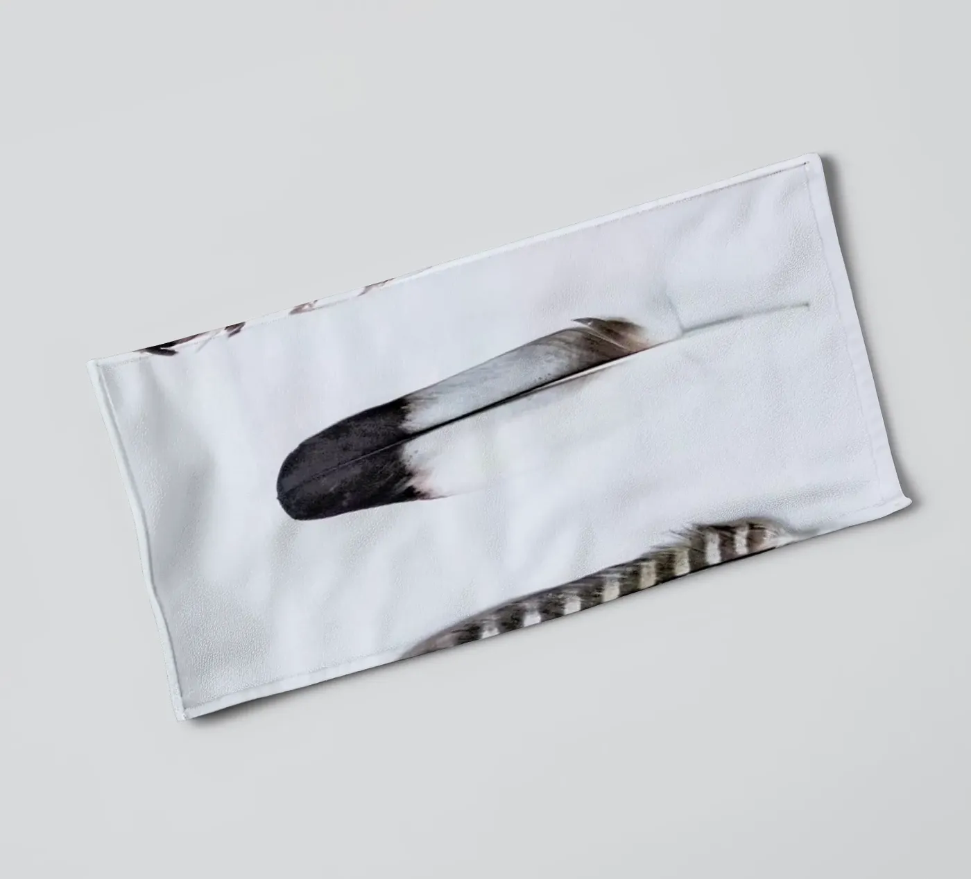 Feathers towel by Victoria Frost