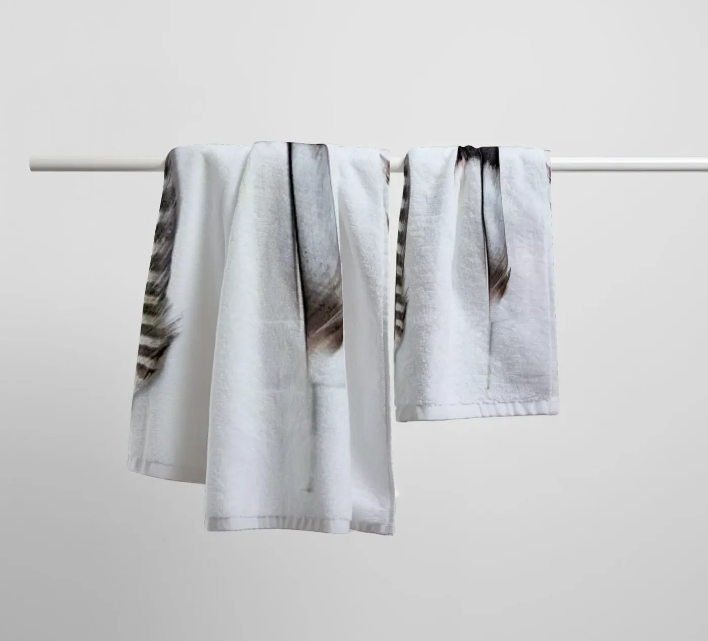Feathers towel by Victoria Frost