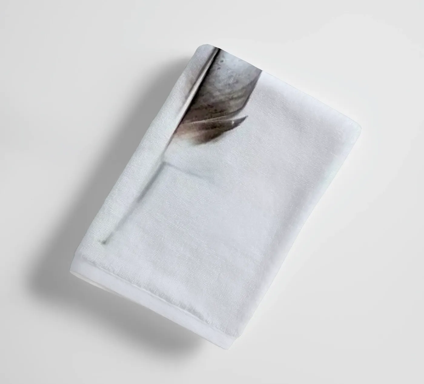 Feathers towel by Victoria Frost