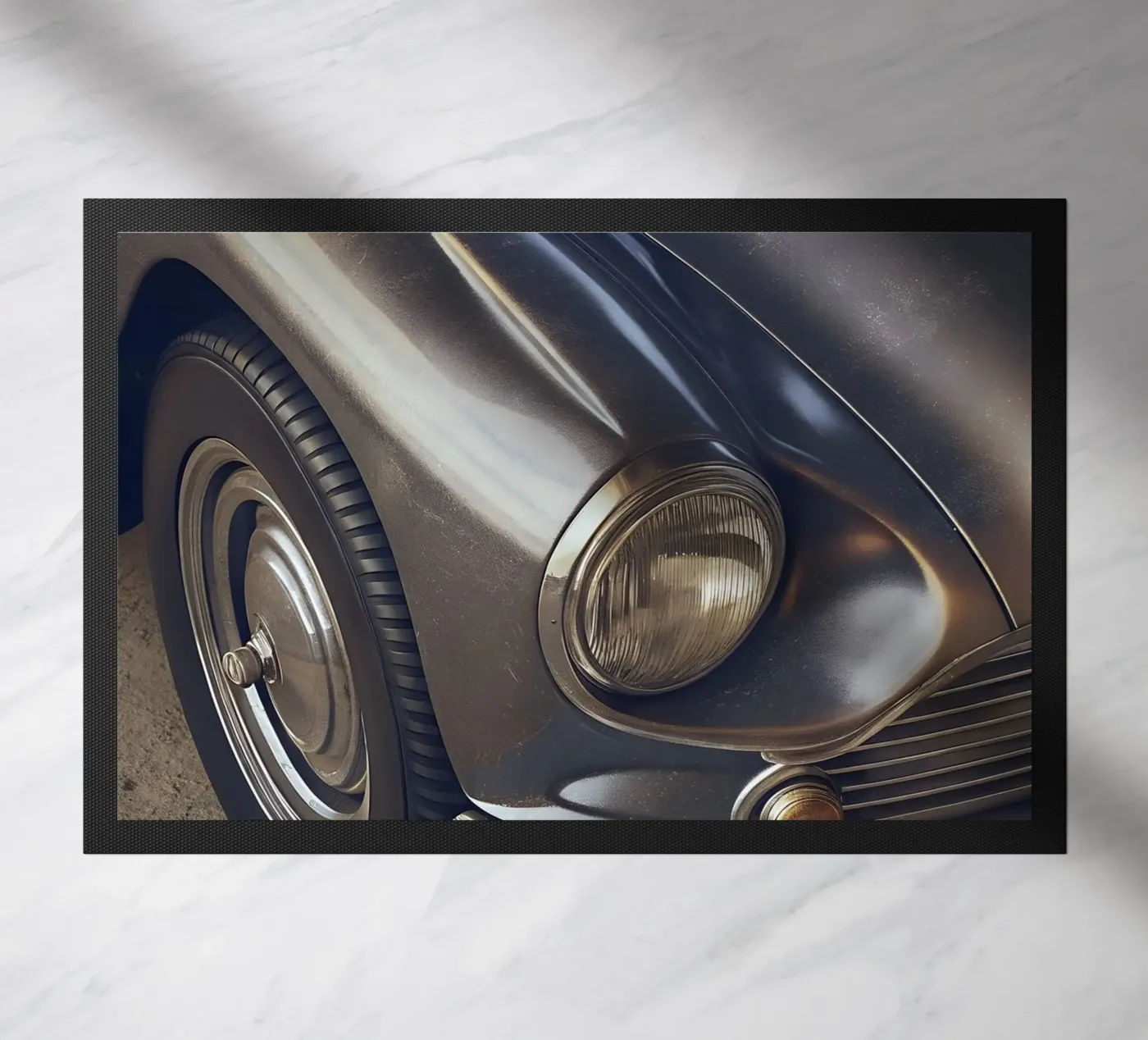 Antike Oldtimer Fußmatte von CAR EDITION