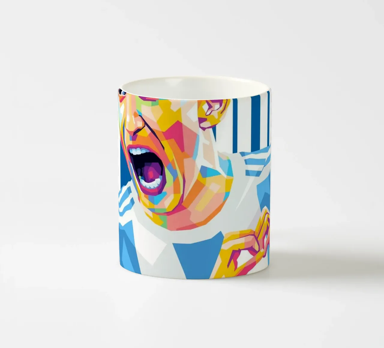 Angel Dimaria tazza in ceramica da WPAP MALANG