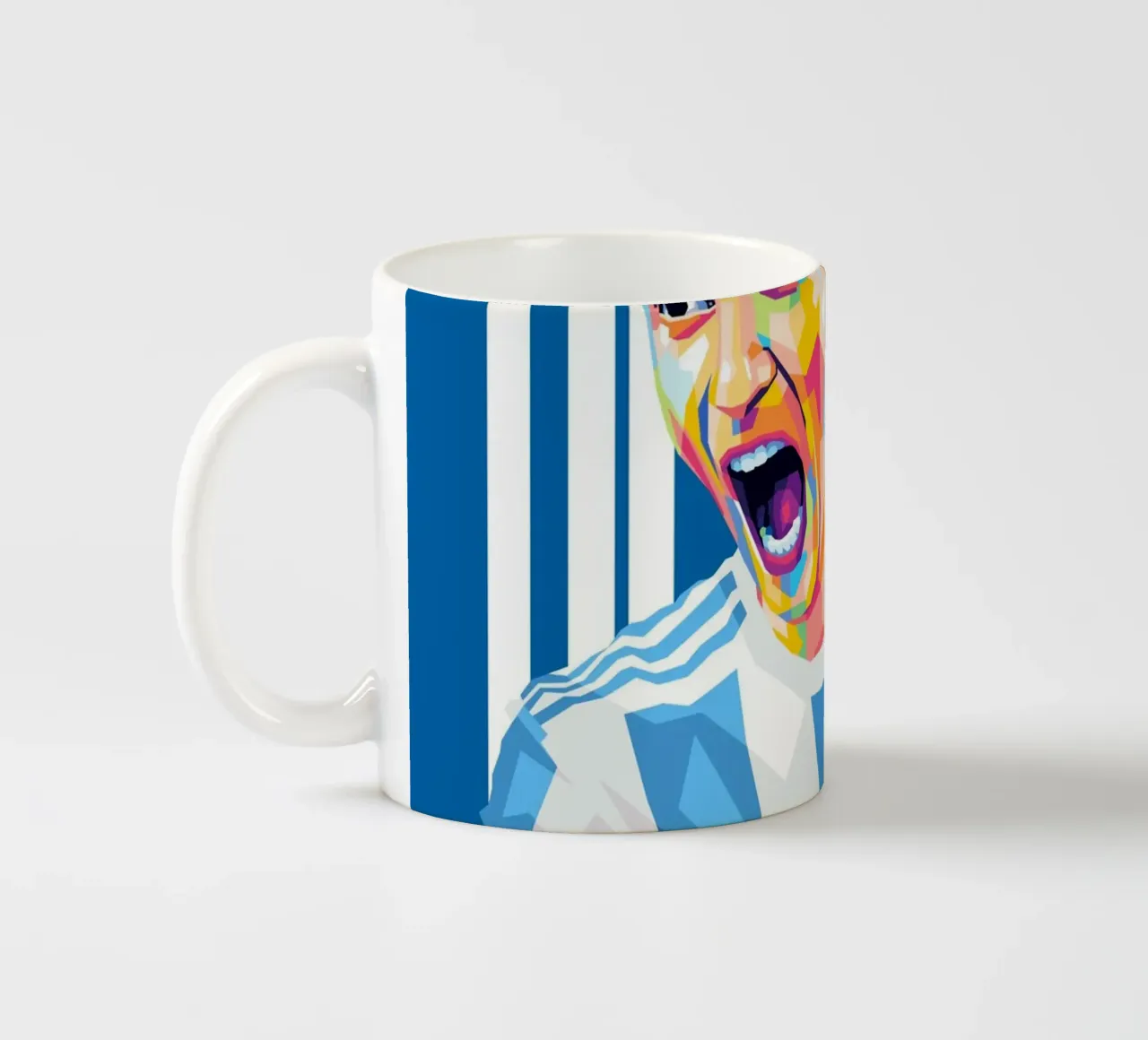 Angel Dimaria tazza in ceramica da WPAP MALANG
