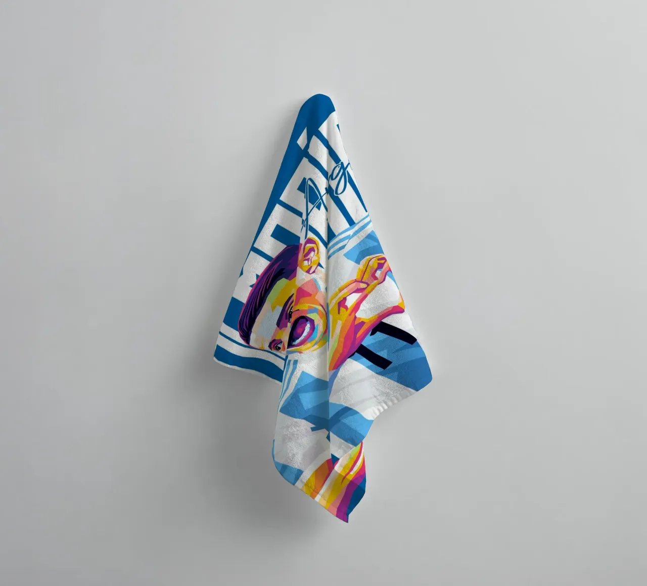 Angel Dimaria towel by WPAP MALANG