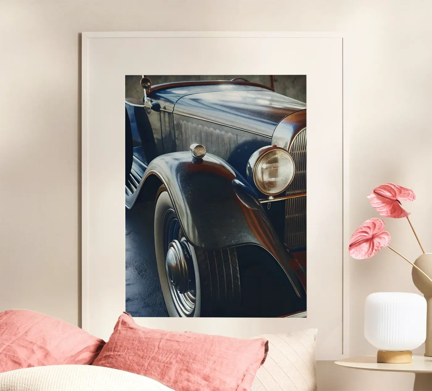 Antieke Klassieke Auto's poster van CAR EDITION