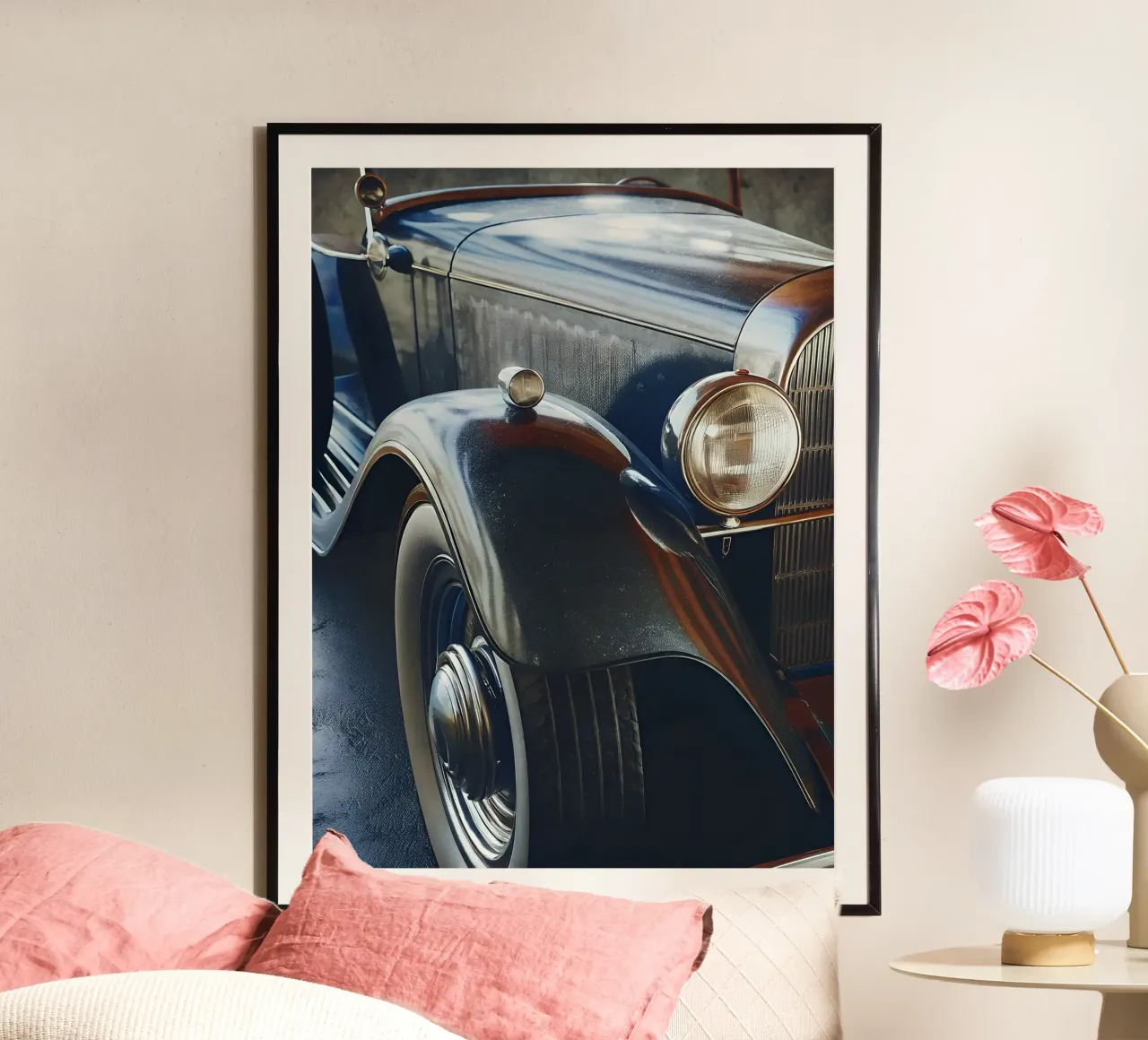 Antieke Klassieke Auto's poster van CAR EDITION