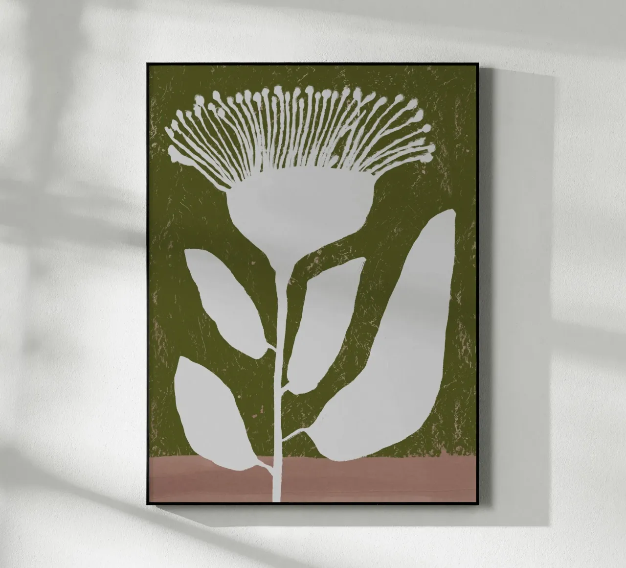 Maschera di fiori plexiglass da Little Dean