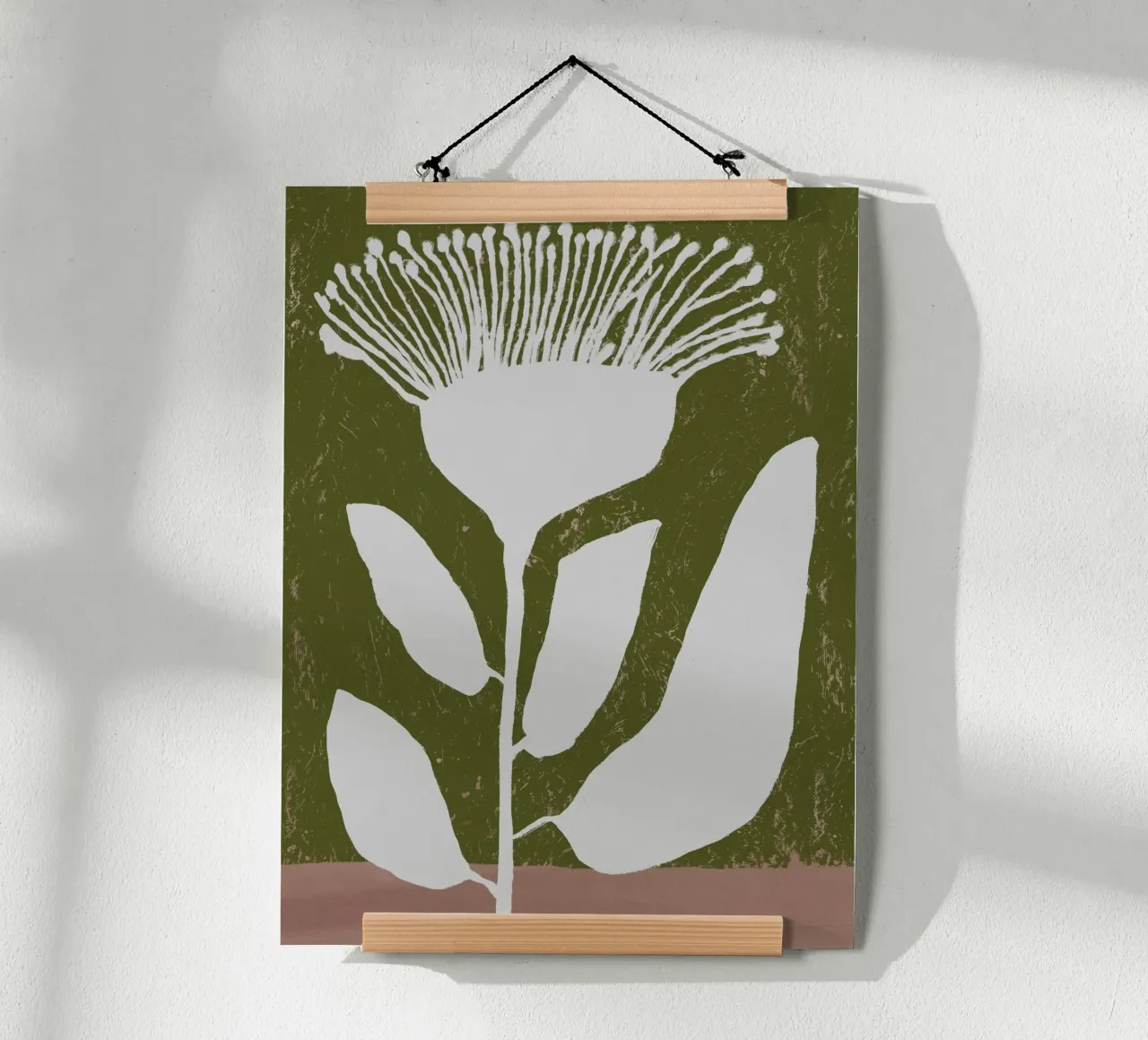 Maschera di fiori carta hahnemühle da Little Dean