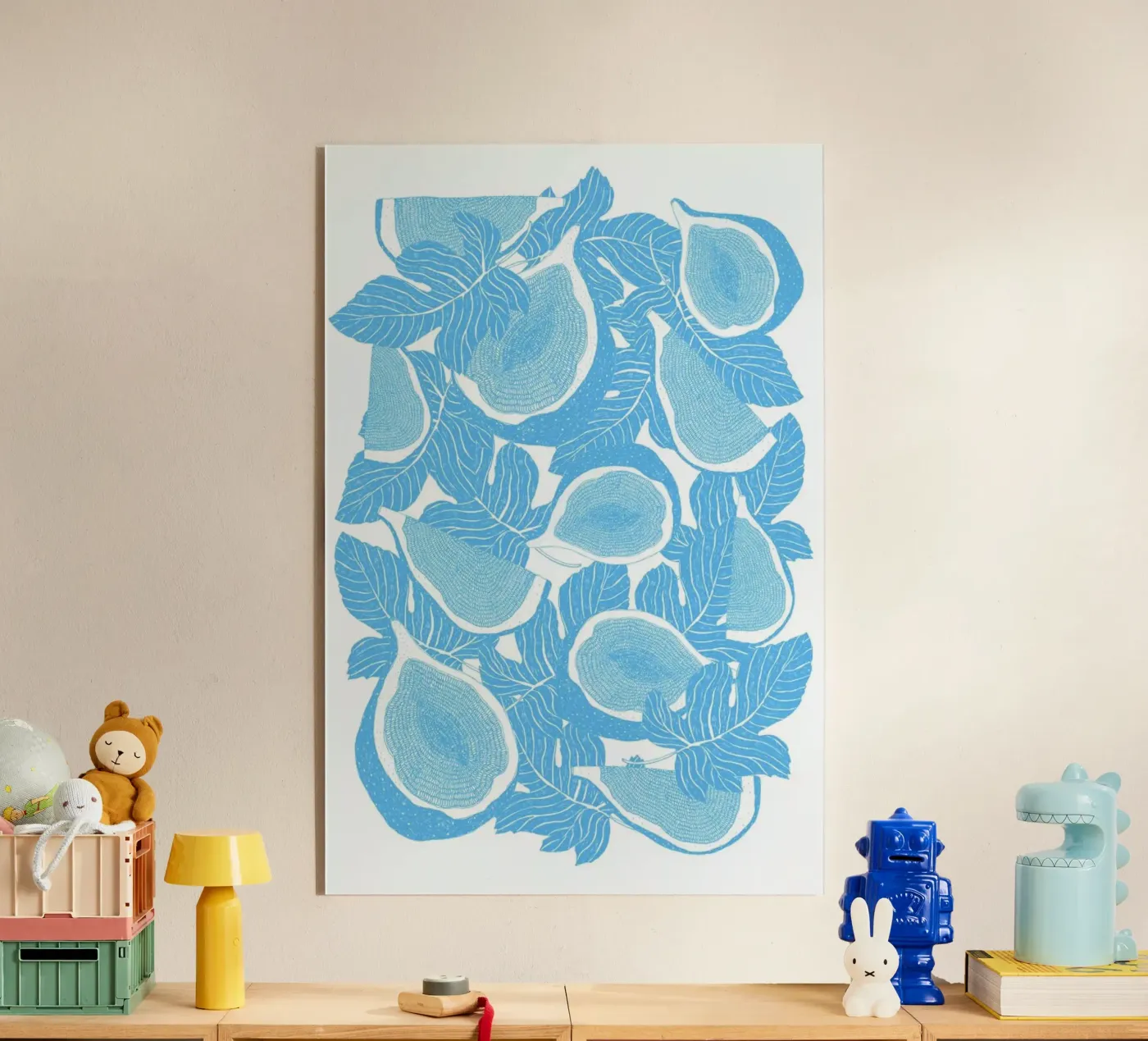 Feigen Acryl-Glas von Eva Wünsch