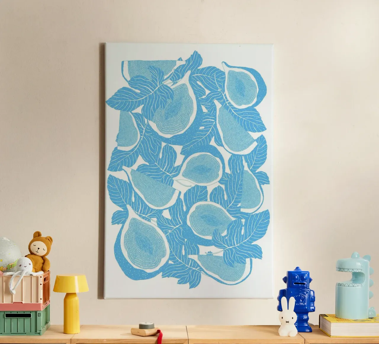 Feigen canvas by Eva Wünsch