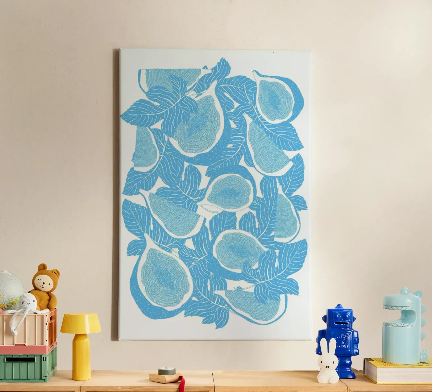 Feigen canvas by Eva Wünsch