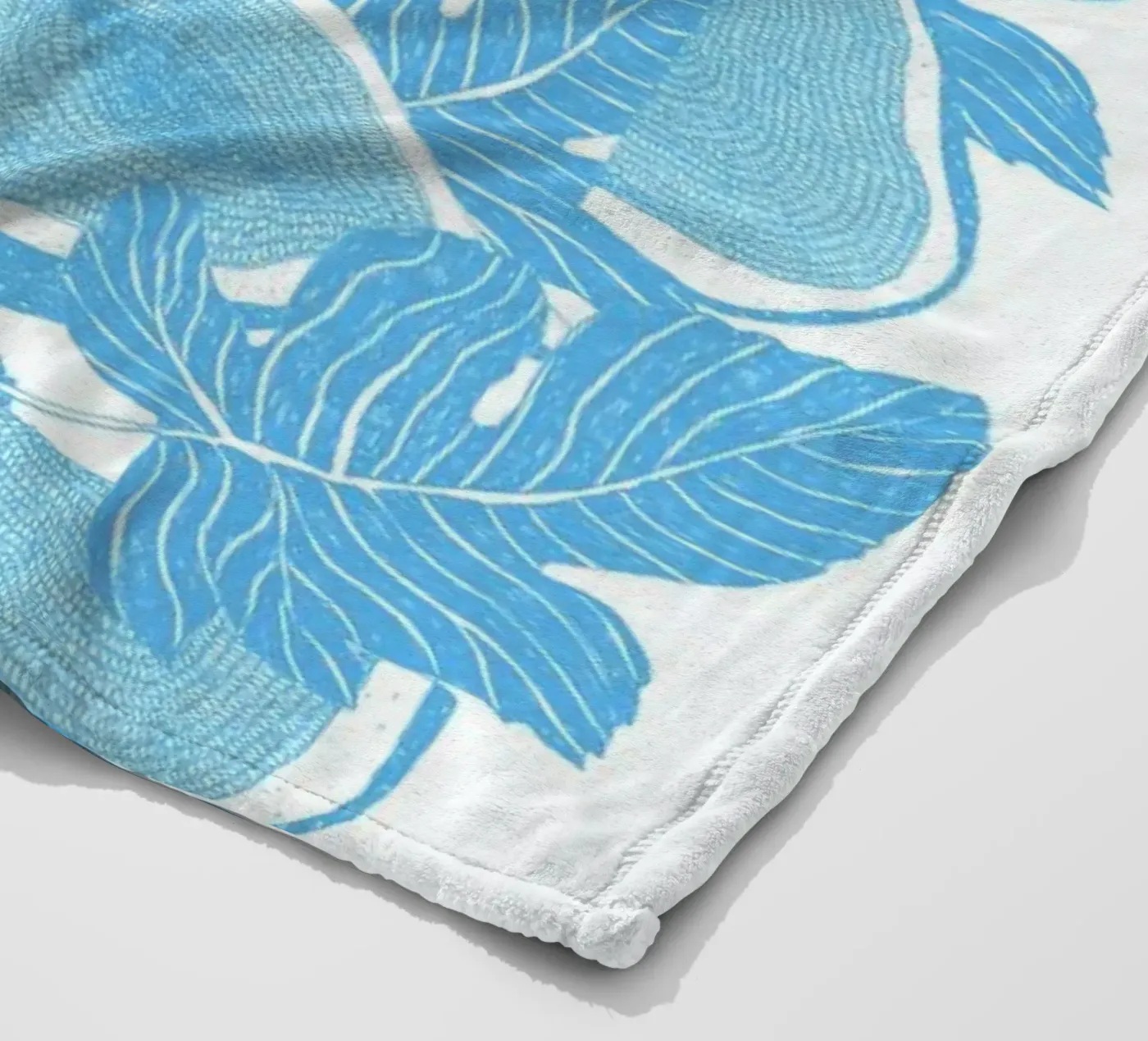 Feigen fleece blanket by Eva Wünsch