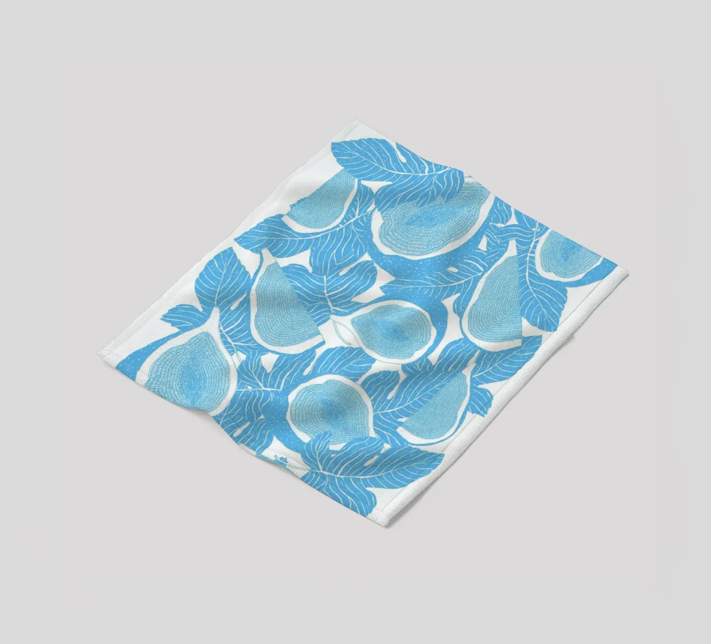 Feigen fleece blanket by Eva Wünsch