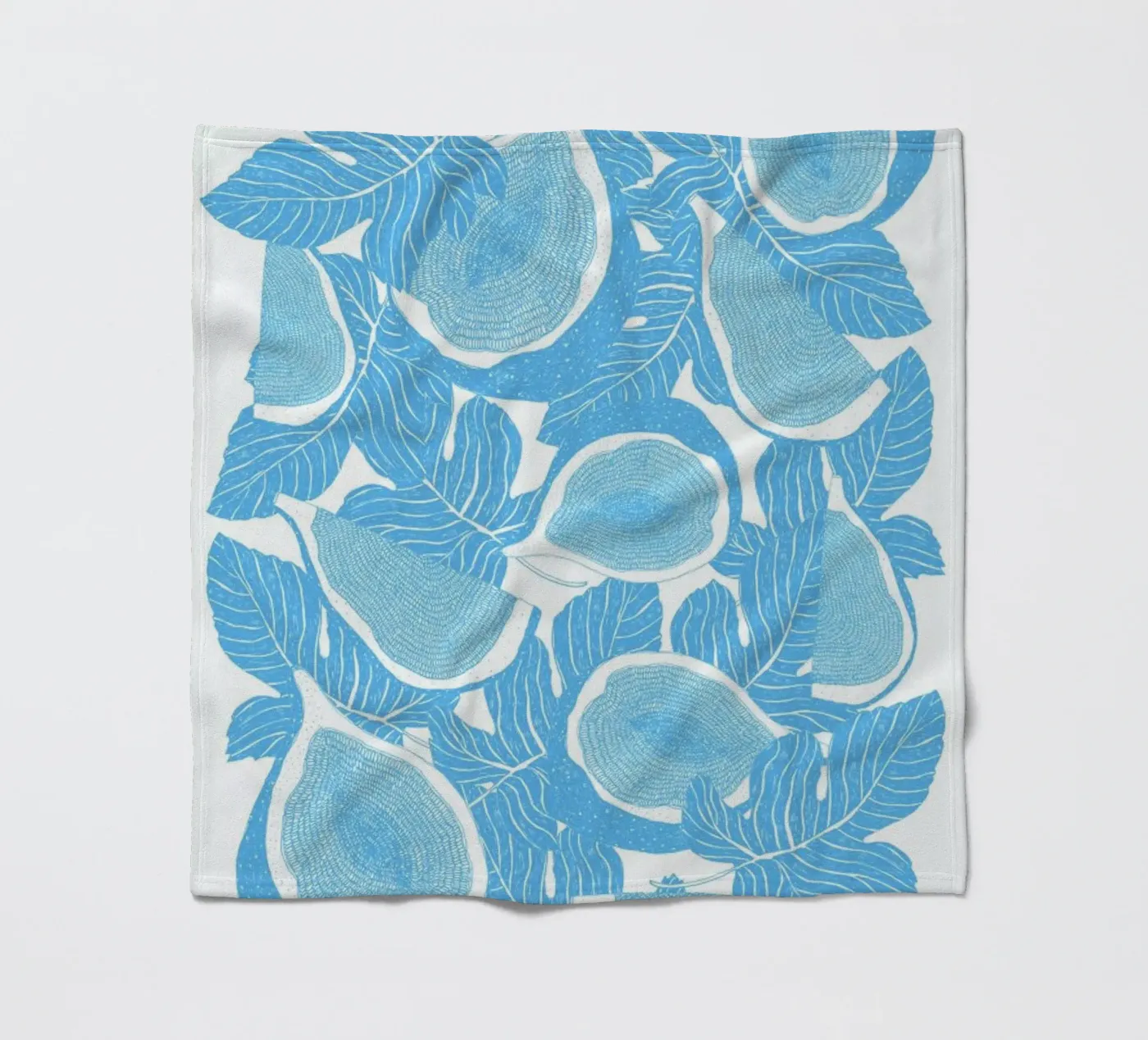 Feigen fleece blanket by Eva Wünsch