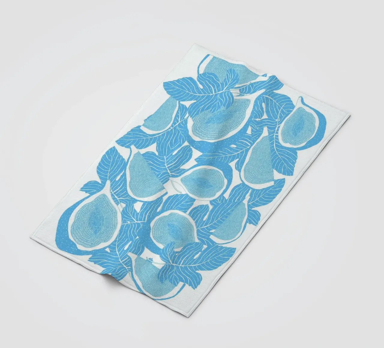 Feigen fleece blanket by Eva Wünsch