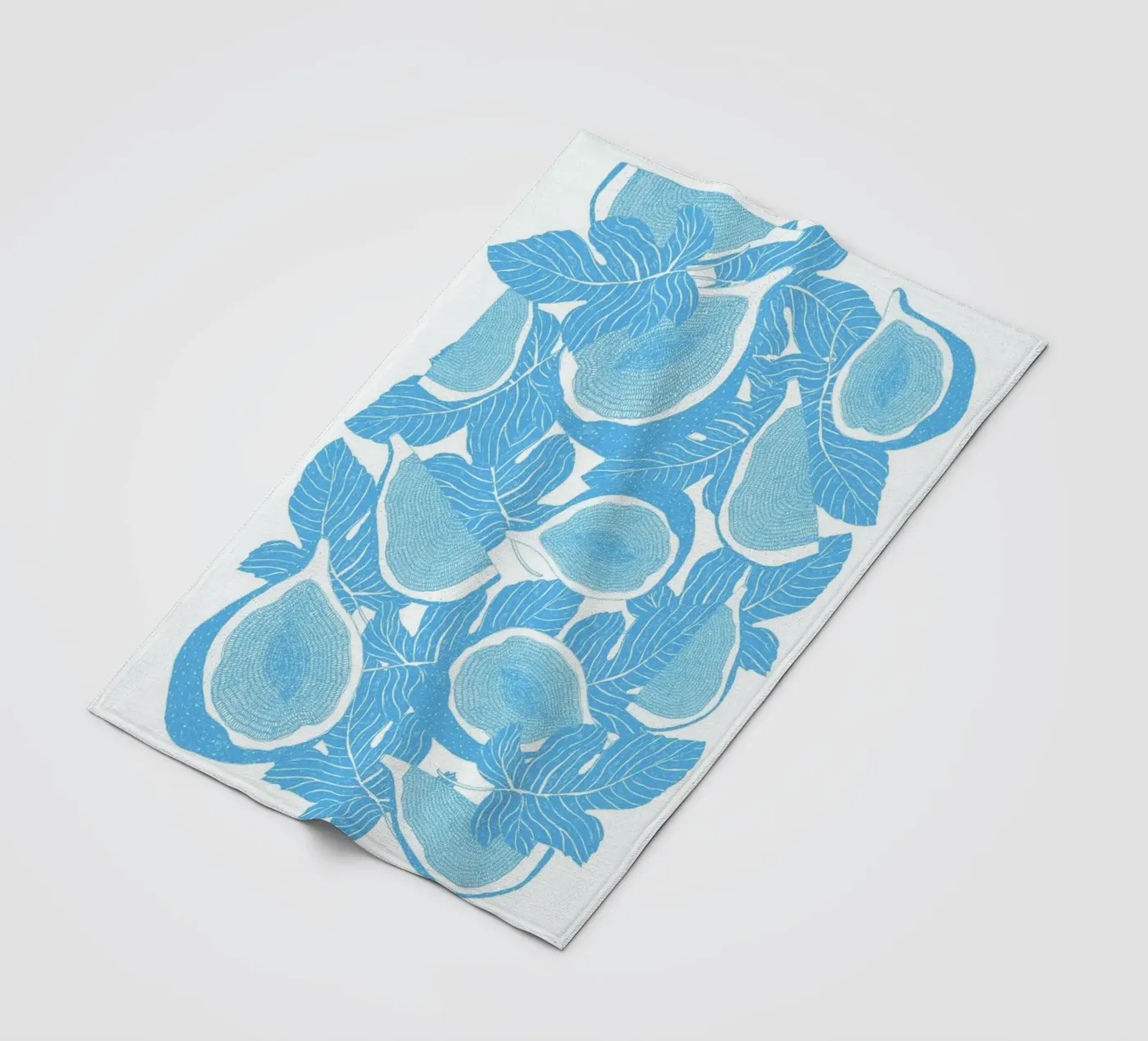 Feigen fleece blanket by Eva Wünsch