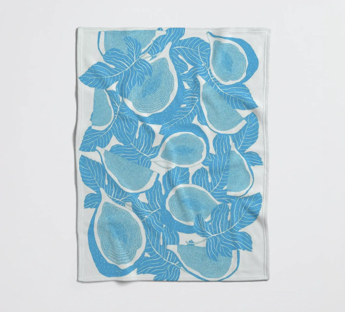 Feigen fleece blanket by Eva Wünsch