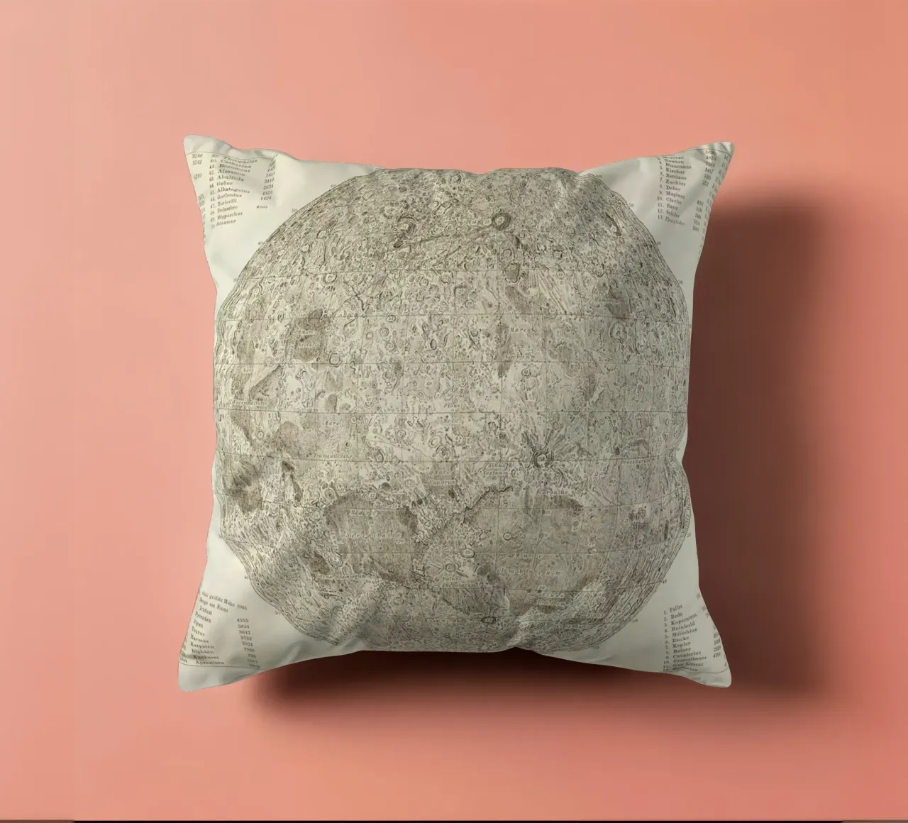 Moon Engraving cuscino da Flora & Fauna