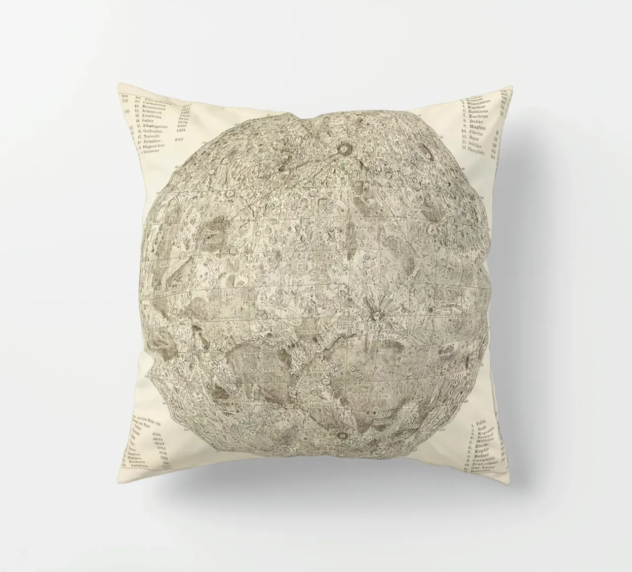 Moon Engraving cuscino da Flora & Fauna