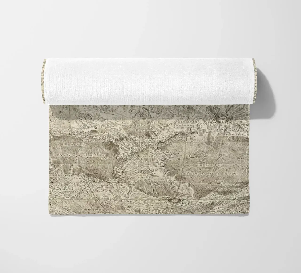 Moon Engraving beach towel by Flora & Fauna