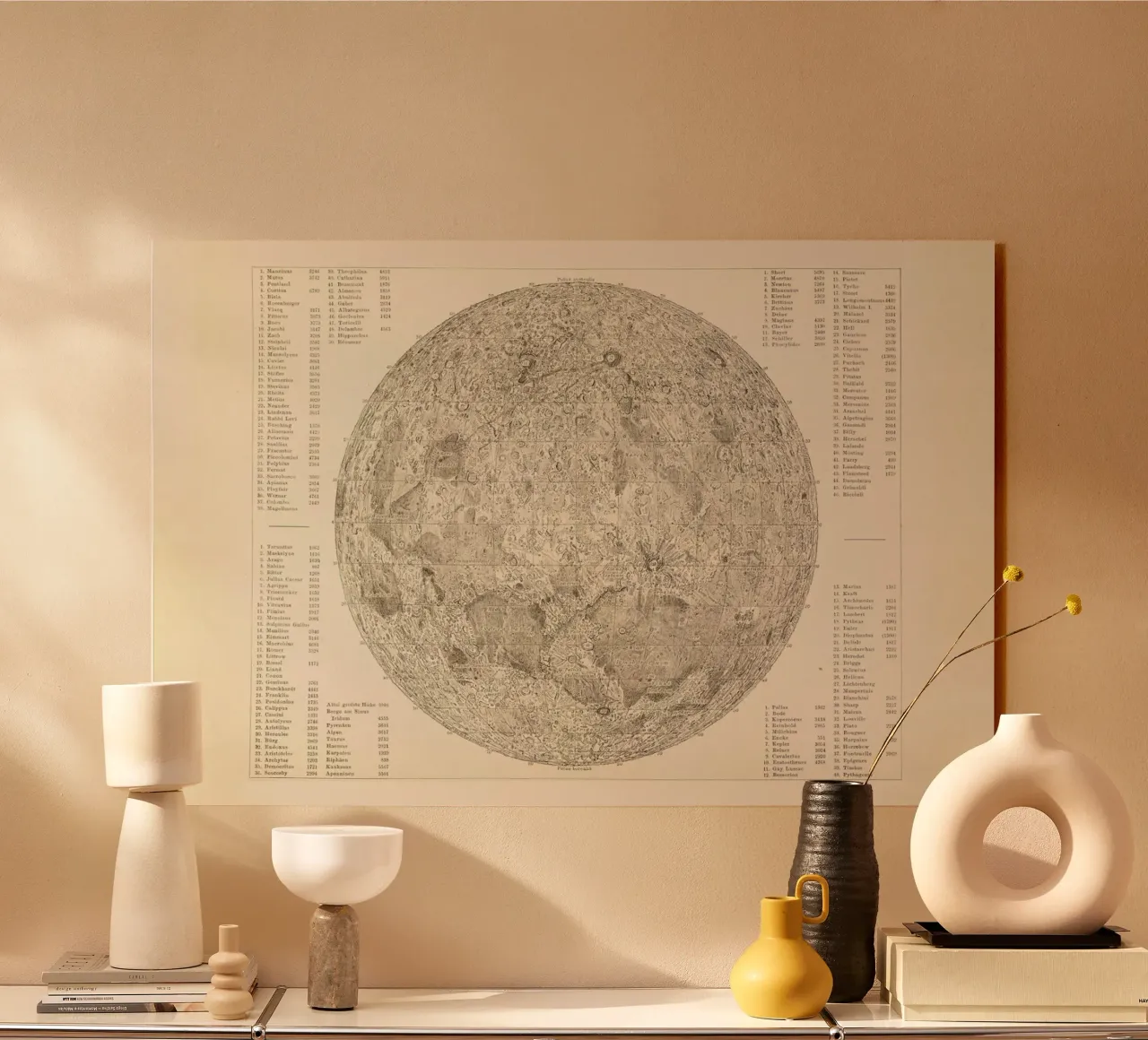 Moon Engraving plexiglass da Flora & Fauna