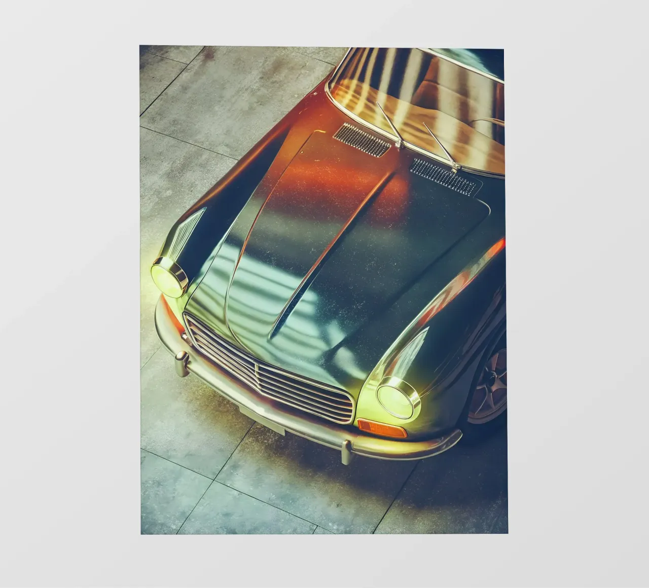 Auto d'epoca pellicola backlit da CAR EDITION