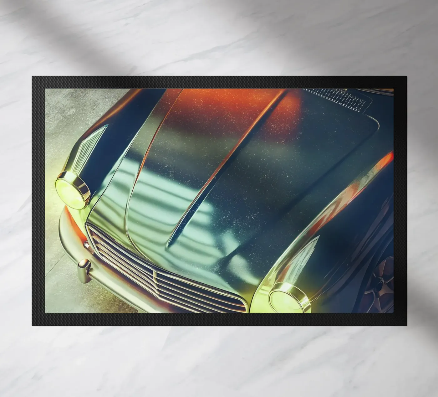 Antike Oldtimer Fußmatte von CAR EDITION
